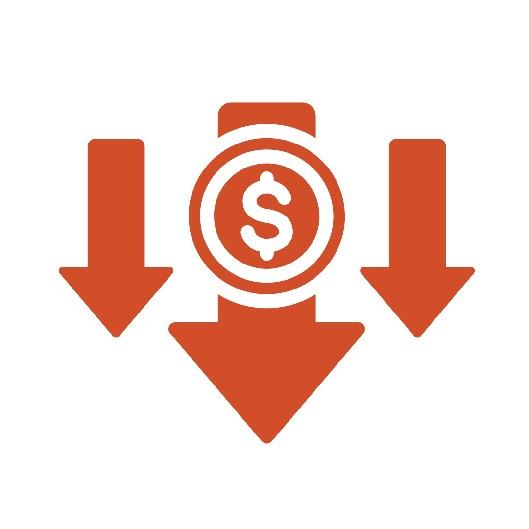 Reduced Billing Cost Icon