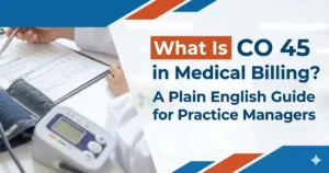 CO 45 in medical billing
