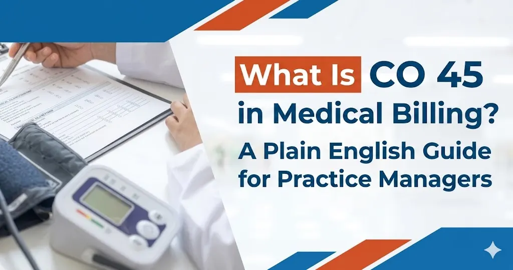 CO 45 in medical billing