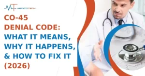 CO-45 Denial Code: What It Means, Why It Happens,