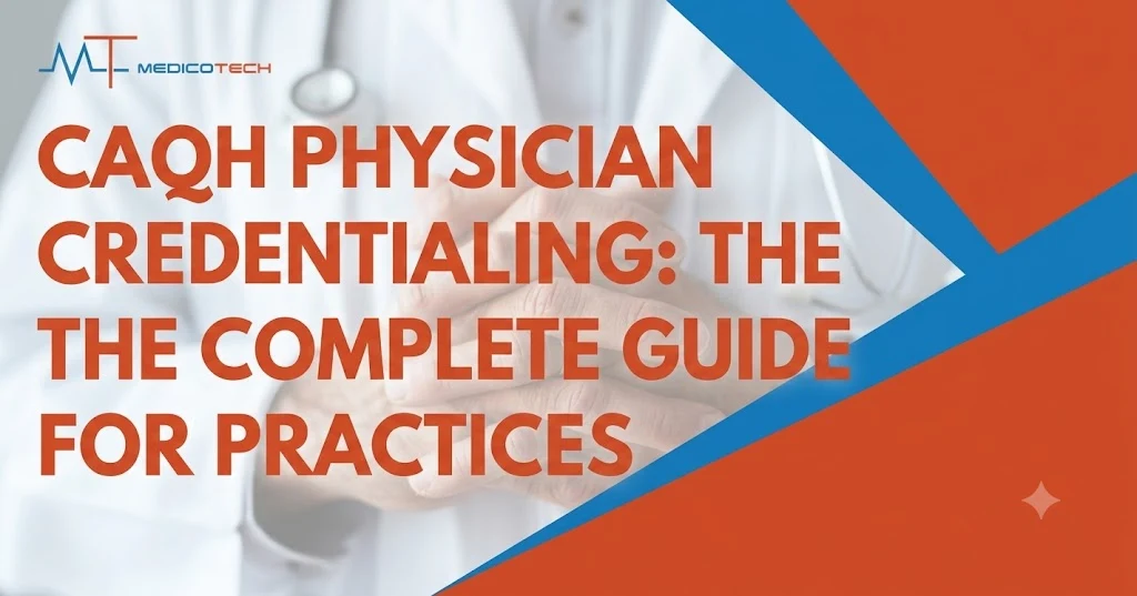 CAQH credentialing services