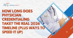 Physician Credentialing Timeline