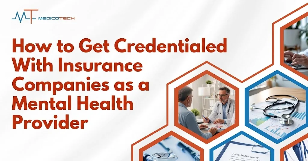 how to get credentialed with insurance companies mental health